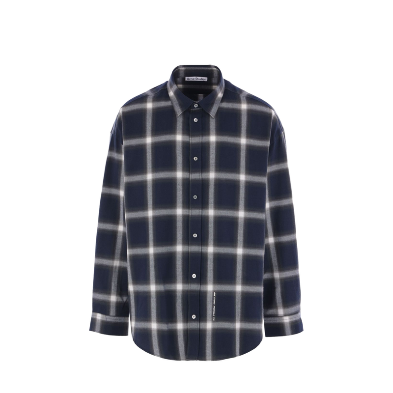 Button-up Shirt - Navy Multi
