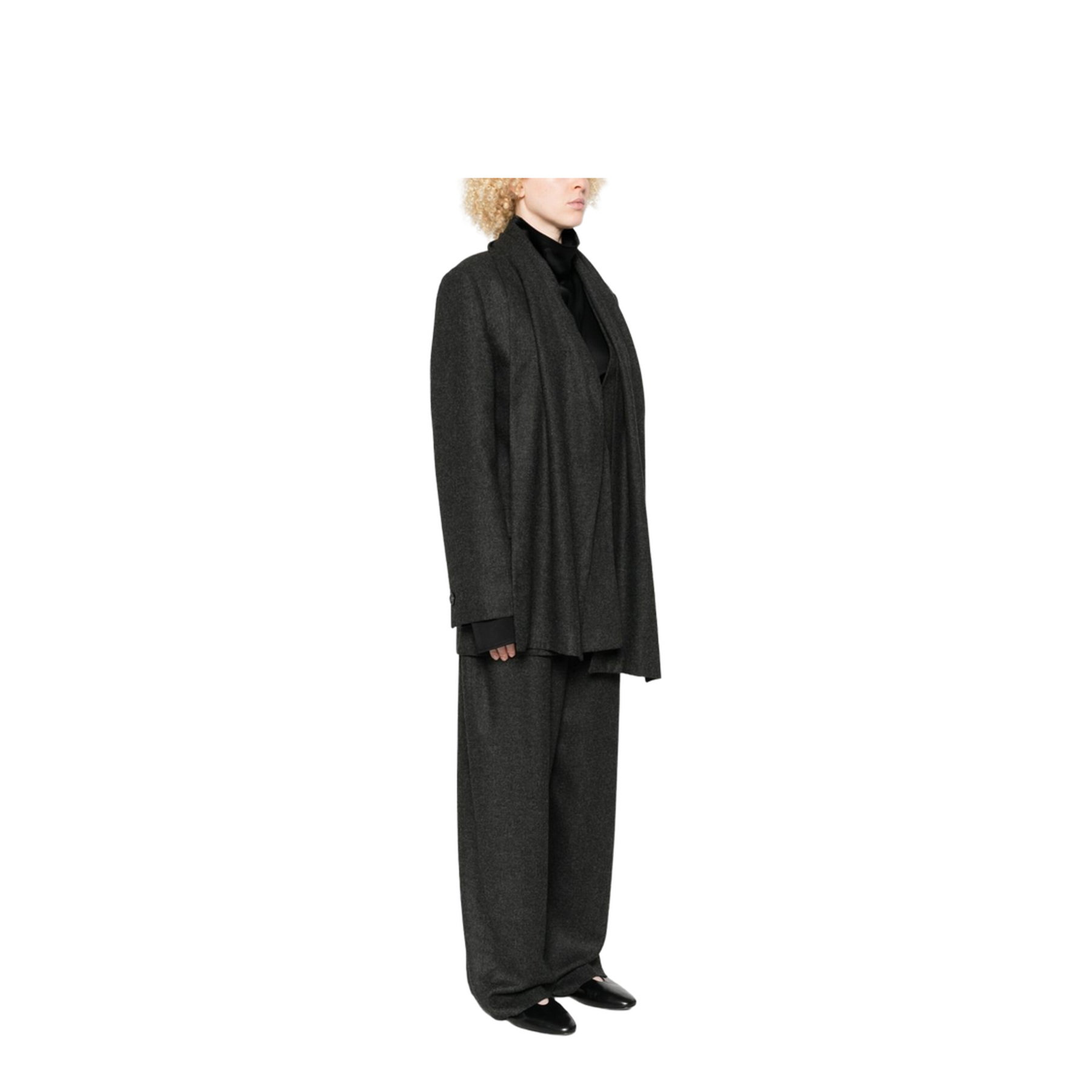 Viscose and Wool Blazer