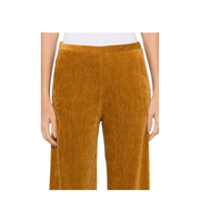 Velvet High-Waisted Trousers