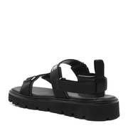 Buckle-Strap Fastening Pull-Tab Heel Shoes