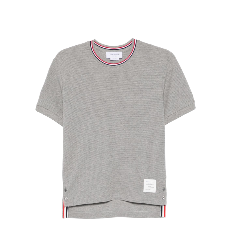 Cotton Waffle Rib Cuff T-Shirt