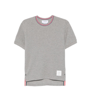 Cotton Waffle Rib Cuff T-Shirt