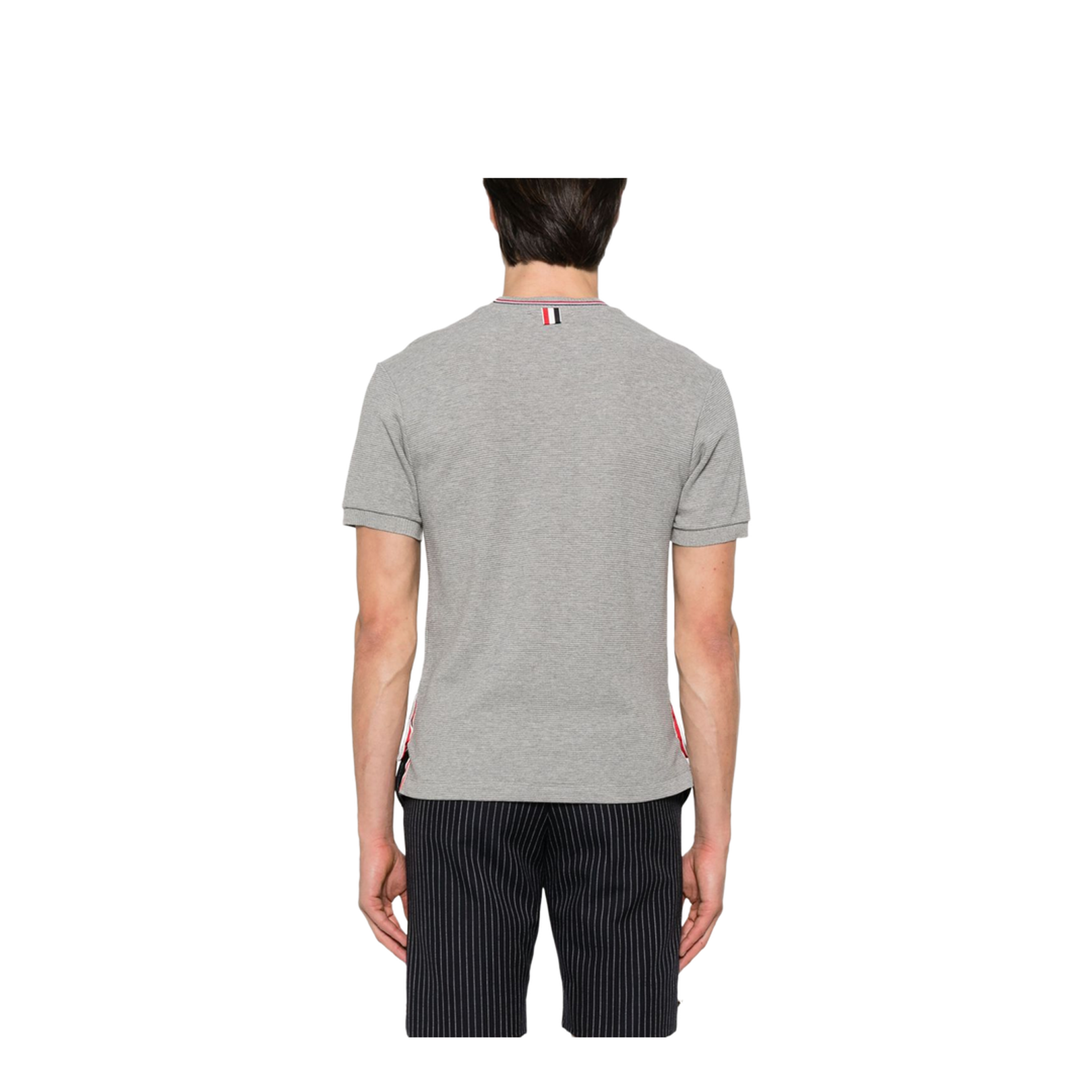 Cotton Waffle Rib Cuff T-Shirt