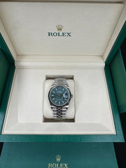 Rolex | Datejust | 126234 | Gold/Steel | 36 mm | Steel | Green | Automatic
