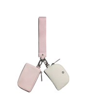 Lululemon Dual Pouch Wristlet Flush Pink/Bone