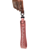 Lululemon Never Lost Keychain Deco Pink/Light Ivory