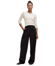 Lululemon Hold Tight Long-Sleeve Henley Light Ivory