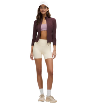 Lululemon Define Cropped Jacket Nulu Goodnight Plum
