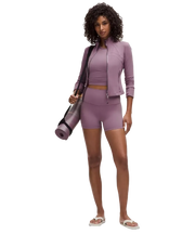 Lululemon Define Cropped Jacket Nulu Lavender Lux/Mirror Silver