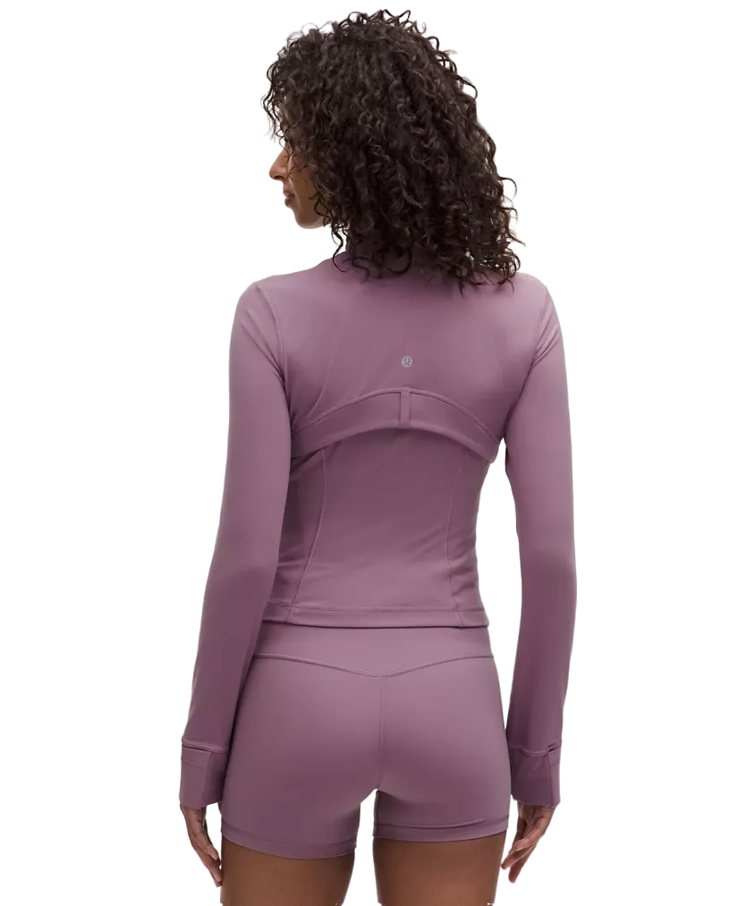 Lululemon Define Cropped Jacket Nulu Lavender Lux/Mirror Silver