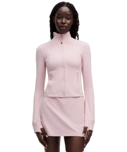 Lululemon Define Cropped Jacket Nulu Pink Haze