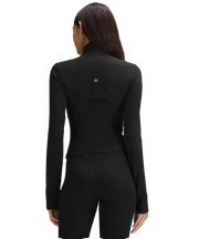 Lululemon Define Cropped Jacket Nulu Black/Gold