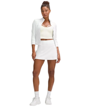 Lululemon Define Cropped Jacket Nulu White