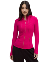Lululemon Define Hooded Jacket Nulu Passionate/Rose Gold