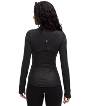 Lululemon Define Jacket Nulu Leopard Daisy Emboss Black