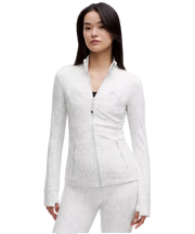 Lululemon Define Jacket Nulu Contour Spot White Multi