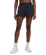 Lululemon Hotty Hot High-Rise Lined Shorts 4" True Navy