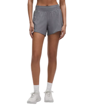 Lululemon Hotty Hot High-Rise Lined Shorts 4" Solar Grey
