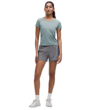 Lululemon Hotty Hot High-Rise Lined Shorts 4" Solar Grey