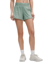 Lululemon Hotty Hot High-Rise Lined Shorts 4" Crater Blue