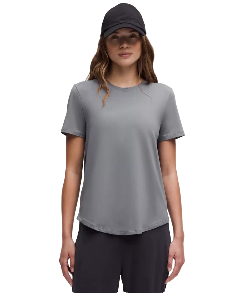 Lululemon Love Curved-Hem Crewneck T-Shirt Solar Grey