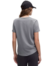 Lululemon Love Curved-Hem Crewneck T-Shirt Solar Grey