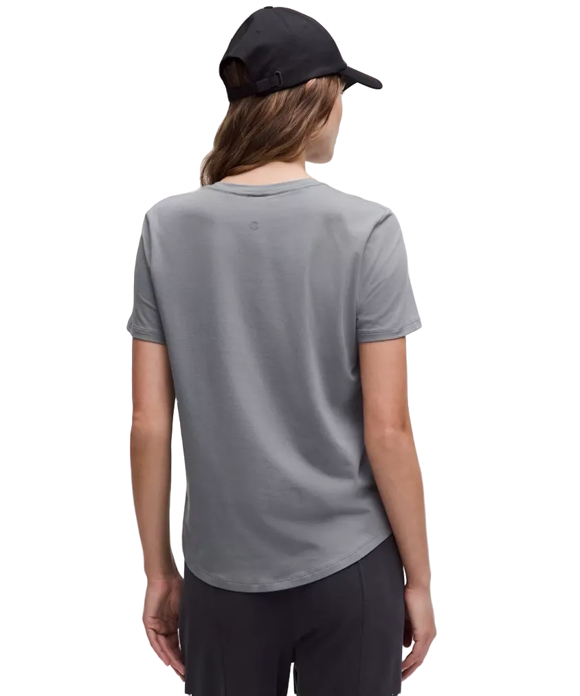 Lululemon Love Curved-Hem Crewneck T-Shirt Solar Grey