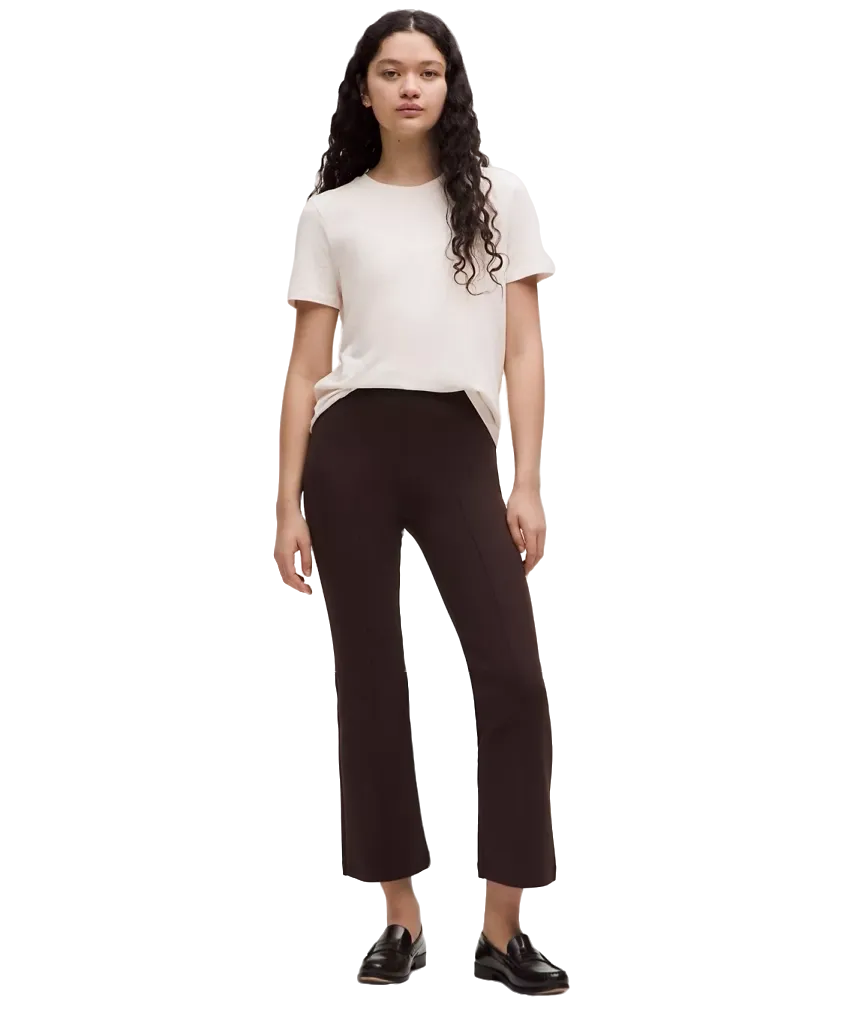 Lululemon Love Curved-Hem Crewneck T-Shirt Light Ivory