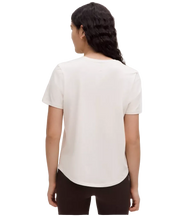Lululemon Love Curved-Hem Crewneck T-Shirt Light Ivory