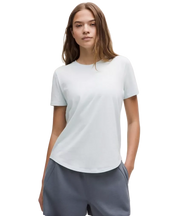 Lululemon Love Curved-Hem Crewneck T-Shirt Crater Blue