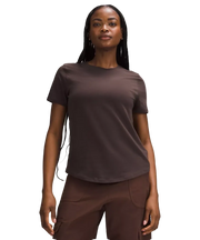 Lululemon Love Curved-Hem Crewneck T-Shirt Espresso