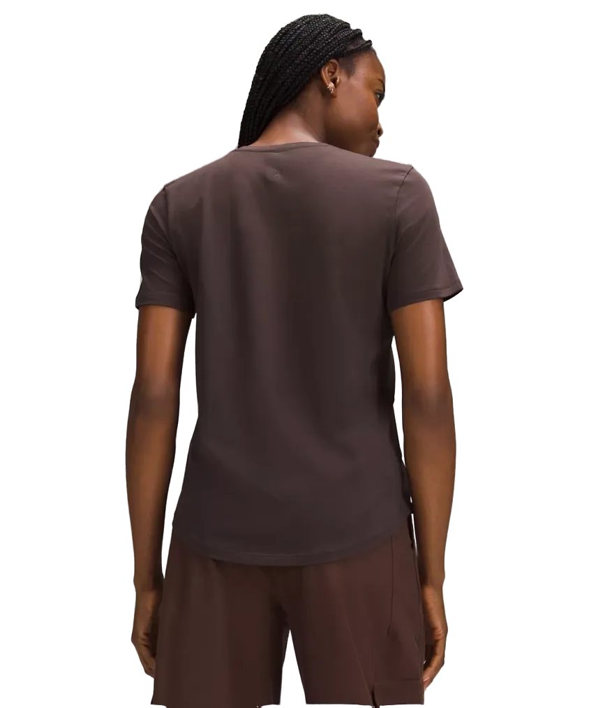Lululemon Love Curved-Hem Crewneck T-Shirt Espresso