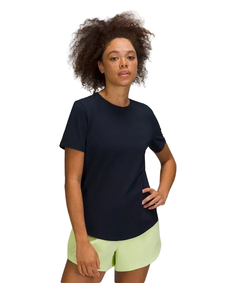Lululemon Love Curved-Hem Crewneck T-Shirt True Navy