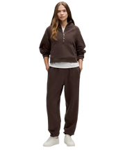 Lululemon Scuba Oversized Half-Zip Hoodie Espresso