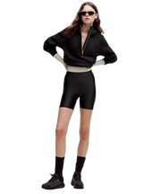 Lululemon Scuba Oversized Half-Zip Hoodie Black/Gold