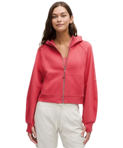 Lululemon Scuba Oversized Full-Zip Hoodie Desert Red