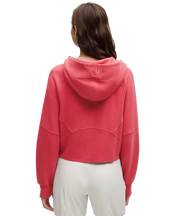 Lululemon Scuba Oversized Full-Zip Hoodie Desert Red