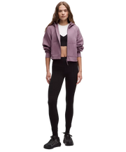 Lululemon Scuba Oversized Full-Zip Hoodie Lavender Lux/Mirror Silver
