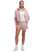 Lululemon Scuba Oversized Full-Zip Hoodie Pink Haze/Rose Gold
