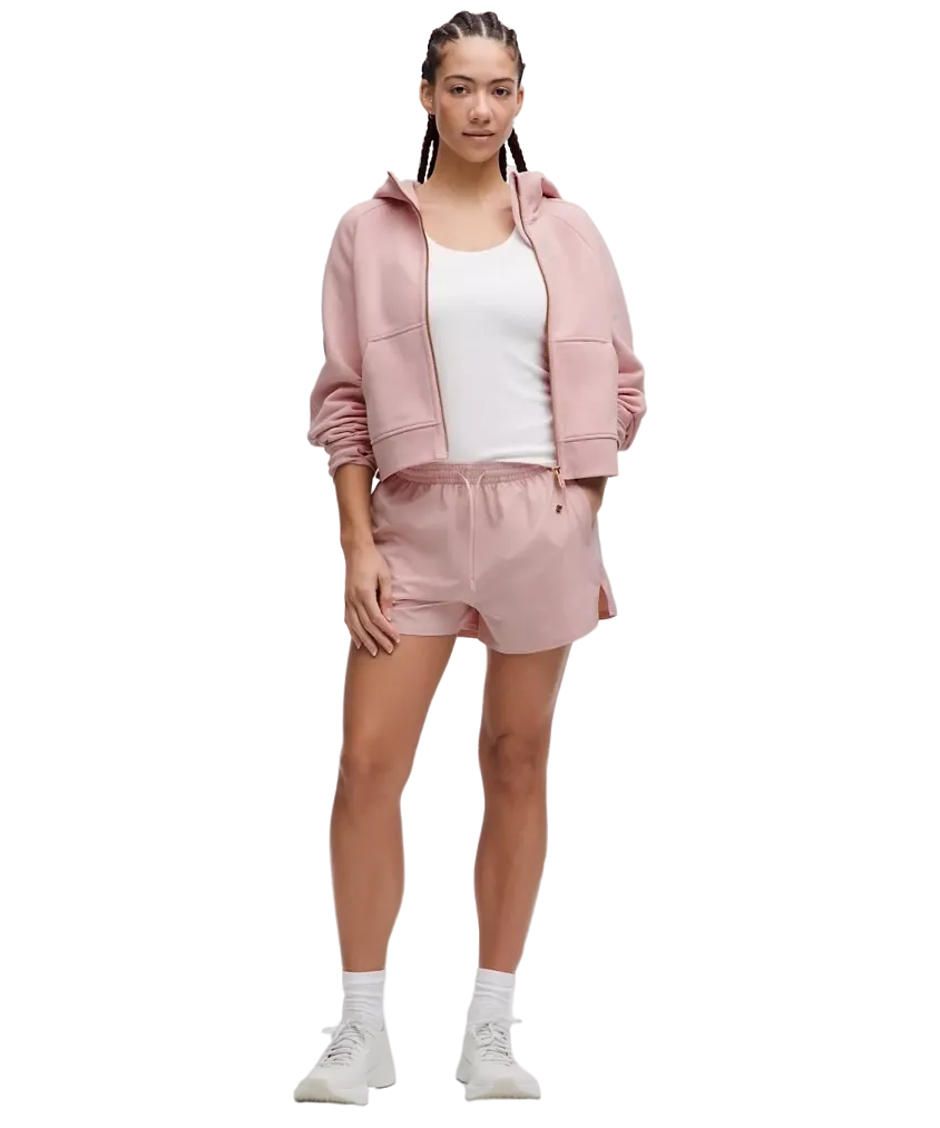 Lululemon Scuba Oversized Full-Zip Hoodie Pink Haze/Rose Gold