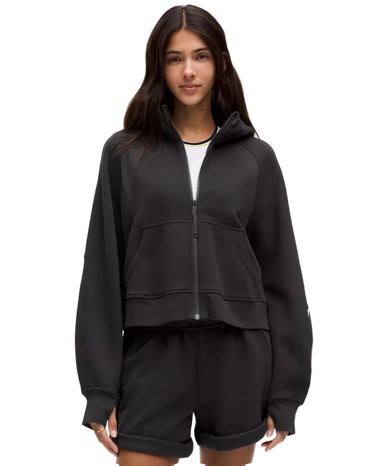 Lululemon Scuba Oversized Full-Zip Hoodie Black