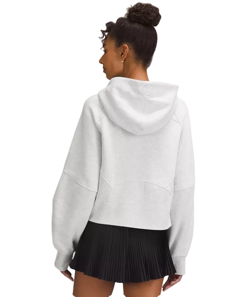 Lululemon Scuba Oversized Full-Zip Hoodie Heathered Core Ultra Light Grey