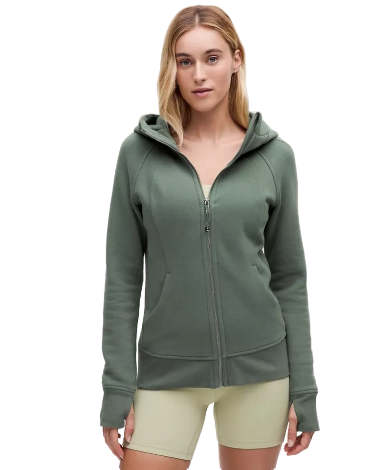 Lululemon Scuba Full-Zip Hoodie Dark Forest