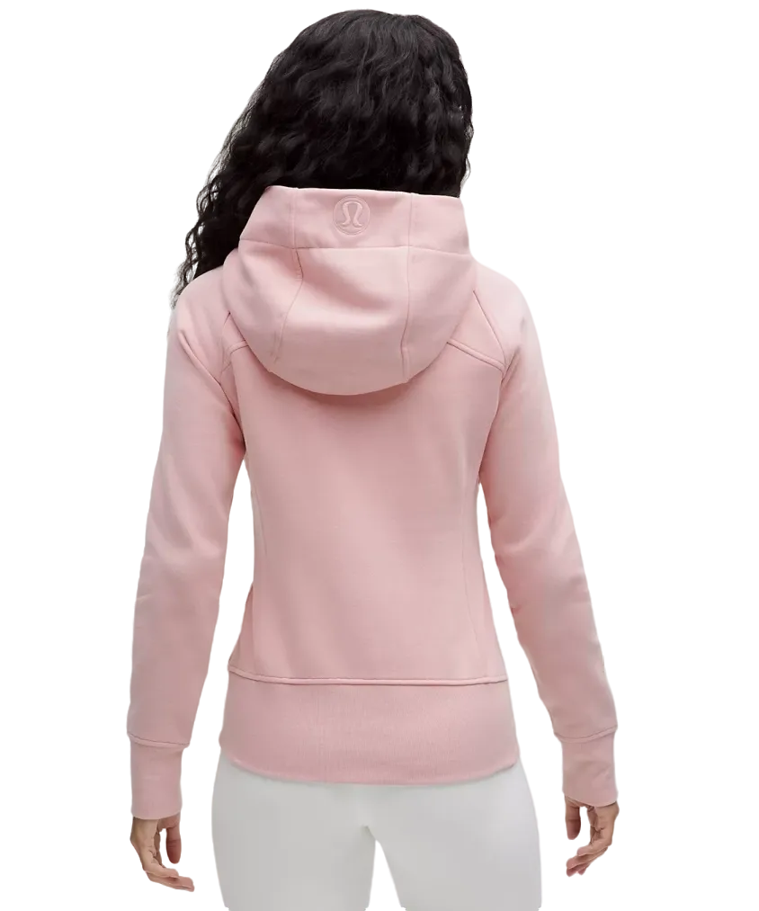 Lululemon Scuba Full-Zip Hoodie Pink Haze/Rose Gold