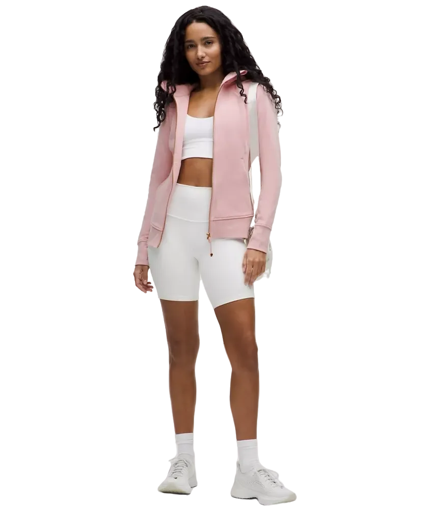 Lululemon Scuba Full-Zip Hoodie Pink Haze/Rose Gold