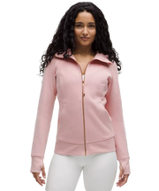 Lululemon Scuba Full-Zip Hoodie Pink Haze/Rose Gold