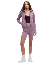 Lululemon Scuba Full-Zip Hoodie Lavender Lux/Mirror Silver