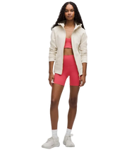 Lululemon Scuba Full-Zip Hoodie Heathered Light Ivory/Gold