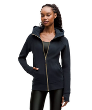 Lululemon Scuba Full-Zip Hoodie True Navy/Gold