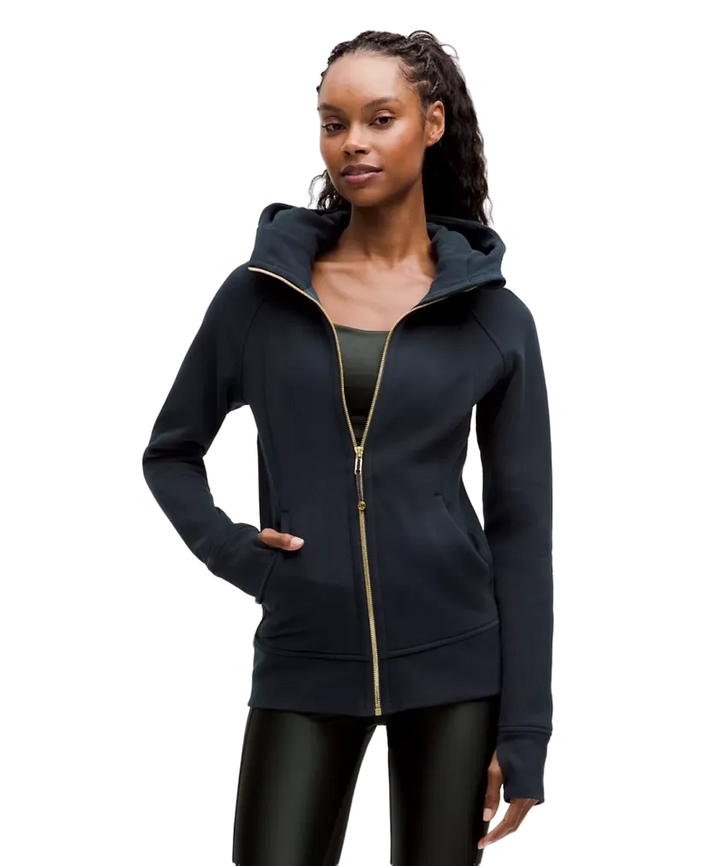 Lululemon Scuba Full-Zip Hoodie True Navy/Gold